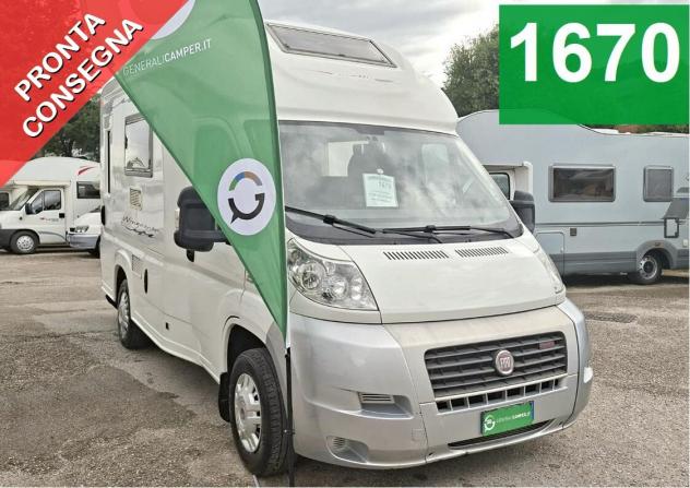 CAMPER WINGAMM DUCATO SEMINTEGRALE BASCULANTE CLIMATIZZATORE DINETTE FOTOVOLTAICO CAMPEGGIO USATI GENERALI 1670