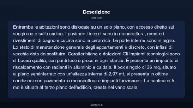 Immobile in asta di 205 m² con più di 5 locali e box auto in vendita a Castelraimondo - Foto 13