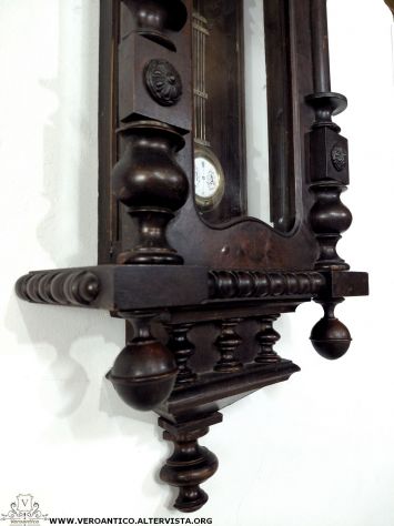 176427 Antico orologio a pendolo funzionante - Foto 3