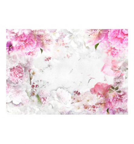 Fotomurale Adesivo Nel Giardino Di Fiori Rosa ARREDALACASA - Foto 2