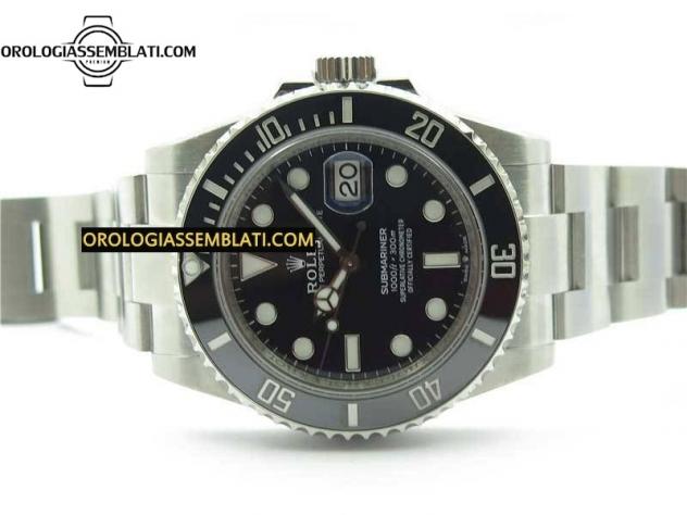 Rolex Replica SUBMARINER 41MM 126610 LN CERAMICA NERA ACCIAIO 904L 1:1 MIGLIOR EDIZIONE 3235 - Foto 2