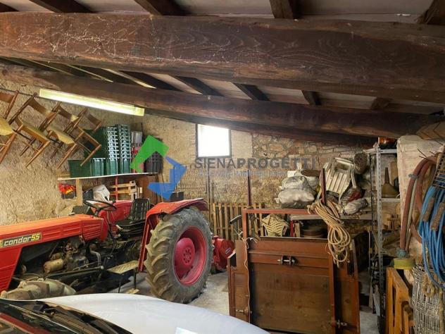 Terra-tetto in pietra e magazzino indipendente nell’antico borgo di Tocchi, Monticiano, Siena. - Foto 17