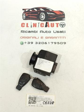 BLOCCHETTO ACCENSIONE MERCEDES SLK W171 2° Serie 2115451408 271944 (0411) - Foto 3