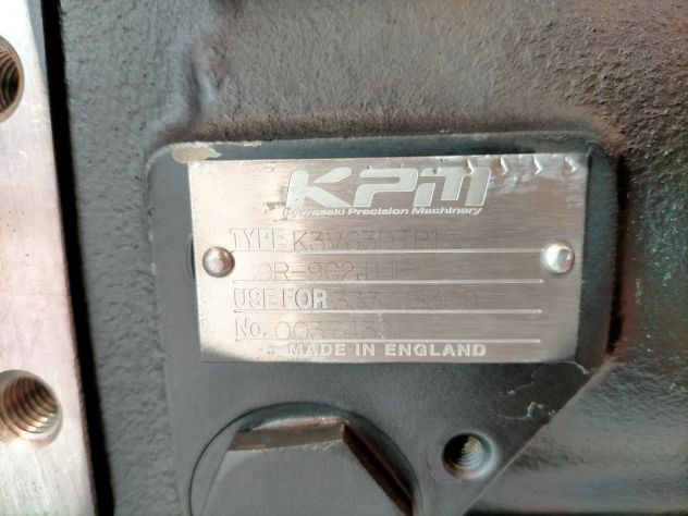 Pompa KPM K3V63DTP1 C9R-9C2J+1F - Foto 5