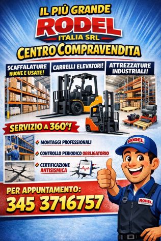 Scaffalatura da magazzino Rodel Italia