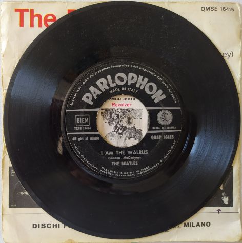 Beatles -Hello Goodbye - I am the Walrus-45rpm-1967 - Foto 2