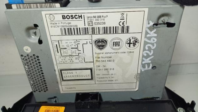 AUTORADIO LANCIA Ypsilon 4° Serie 735590826 199B1000 (1123) - Foto 2