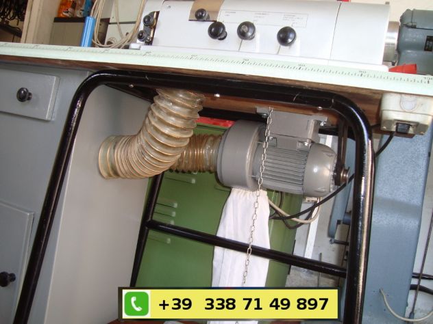 SCARNITRICE PELLI AV2 CON ASPIRATORE SKIVING MACHINE - Foto 4
