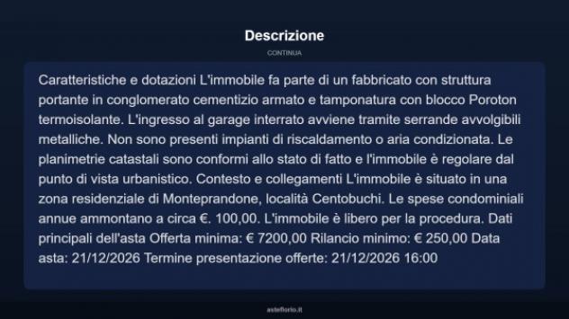 Immobile in asta di 36 m² in vendita a Monteprandone - Foto 7