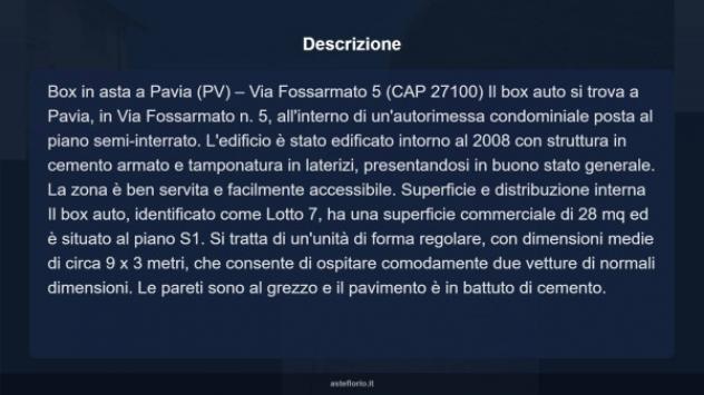 Immobile in asta di 28 m² in vendita a Pavia - Foto 9