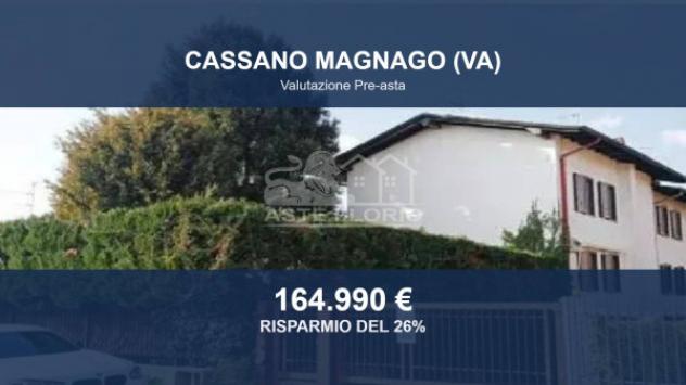 Immobile in asta di 121 m², box auto doppio in vendita a Cassano Magnago