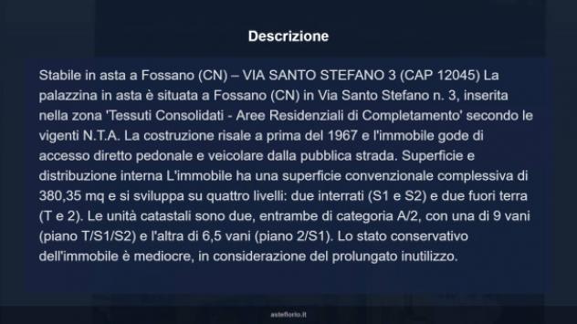 Immobile in asta di 380 m² con più di 5 locali in vendita a Fossano - Foto 11