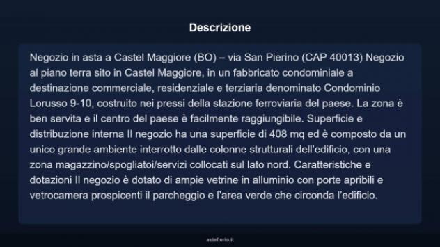 Immobile in asta di 408 m² in vendita a Castel Maggiore - Foto 5