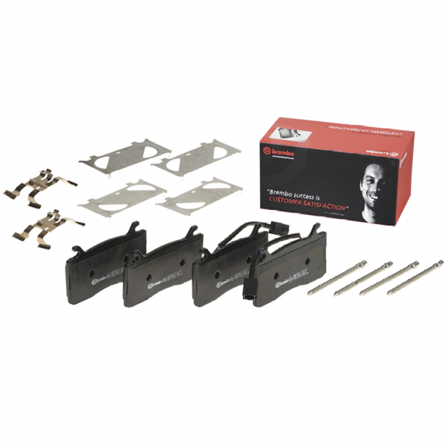 KIT PASTIGLIE FRENO ANTERIORI BREMBO ALFA ROMEO STELVIO 2.2 D Q4 154KW