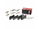 KIT PASTIGLIE FRENO ANTERIORI BREMBO ALFA ROMEO STELVIO 2.2 D Q4 154KW
