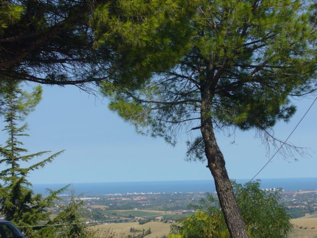 VENDESI TERRENO EDIFICABILE RESIDENZIALE IN COLLINA VISTA MARE - Foto 3