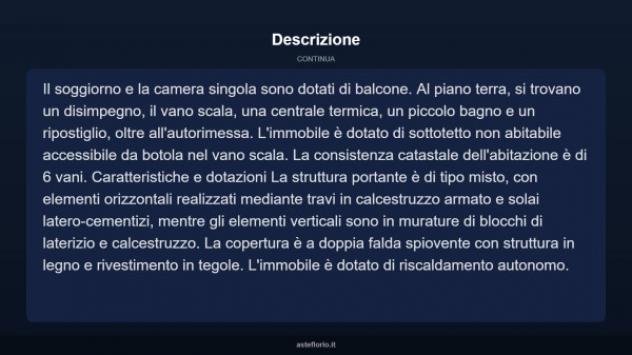 Immobile in asta di 134 m² con più di 5 locali e box auto in vendita a Lozzolo - Foto 4