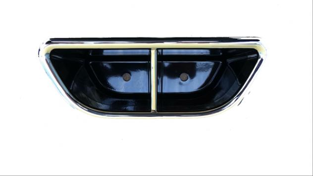 1BE068 TERMINALE SCARICO CROMATO AIXAM GAMMA VISION CITY COUPE E-COUPE