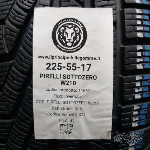 2 gomme 225 55 17 pirelli a14567 - Foto 2
