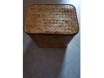 Cesta In Vimimi Intrecciato Rettangolare