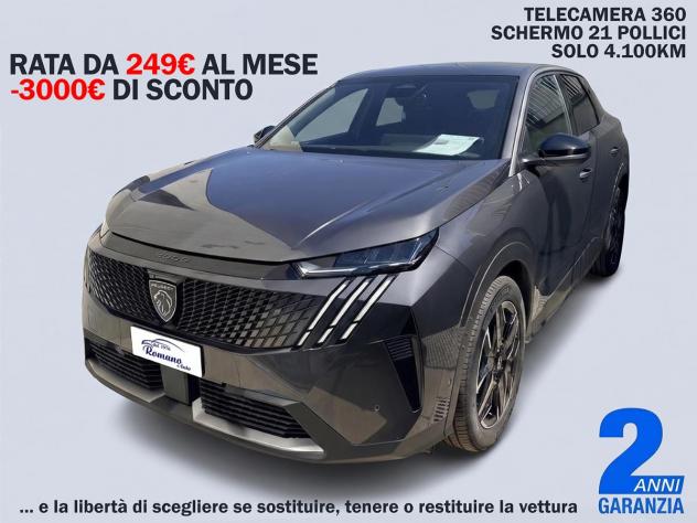 NEW PEUGEOT - 3008 1.2 hybrid Allure 145cv e-dcs6#PANORAMIC I-COCKPIT DA 21 POLLICI#RETROCAMERA 360°!