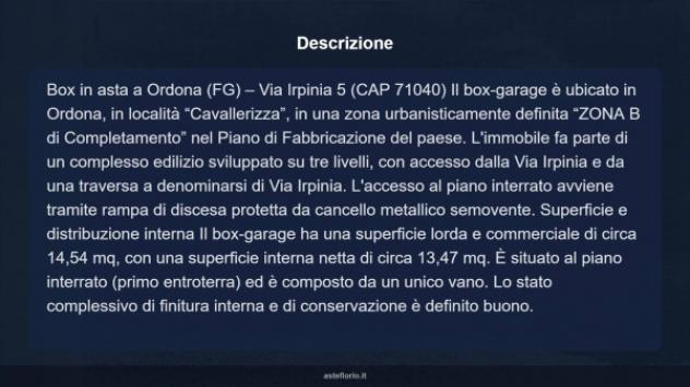 Immobile in asta di 14 m² in vendita a Ordona - Foto 7