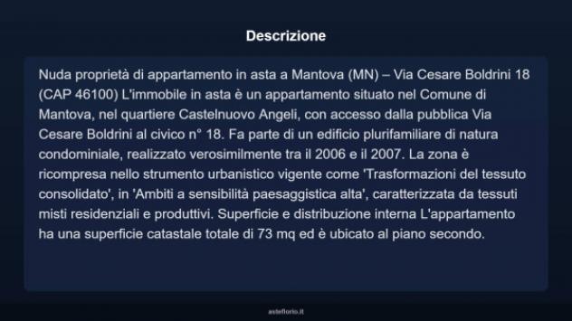Immobile in asta di 73 m² in vendita a Mantova - Foto 17