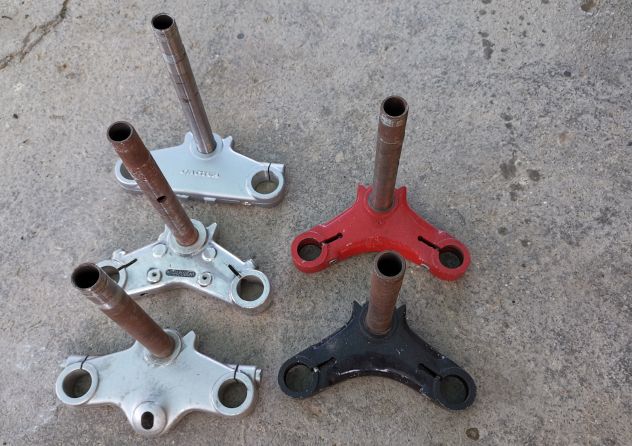Piastra base sterzo steering plate Cagiva elefant 2 34774 Marzocchi moto 3958