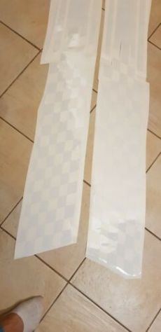 adesivi per fiancate due punto evo o grande punto scacchiera sparco - Foto 4