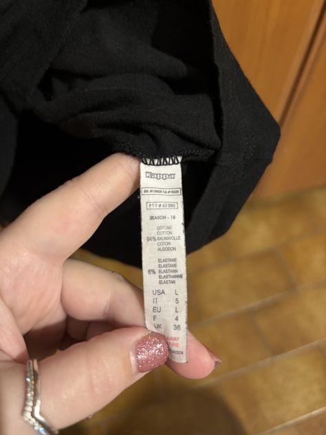 MAGLIETTA/T-SHIRT IN OTTIME CONDIZIONI DA UOMO IN COTONE LEGGERO MARCA KAPPA ORI - Foto 6