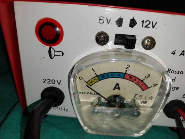 Commutatore tensione Cebora da 220V a 6V o 12V, 4 ampere. - Foto 3