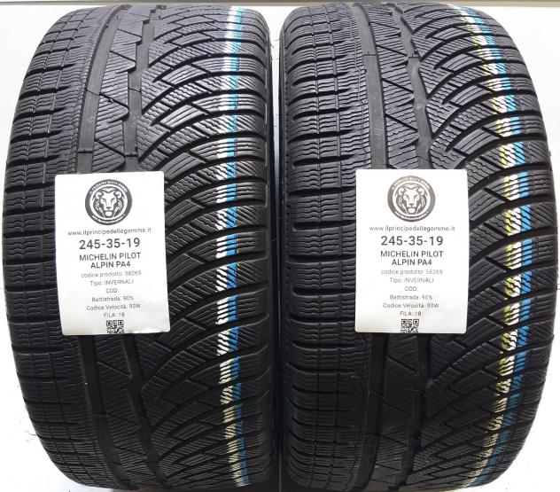 2 GOMME 245 35 19 MICHELIN A58269
