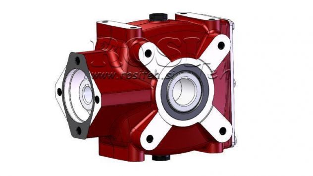 -RIDUTTORE - MOLTIPLICATORE RT120 PER MOTORE IDRAULICO - Foto 3