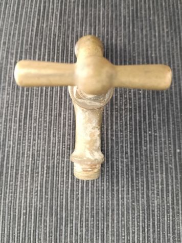 Rubinetto antico in ottone - Foto 7