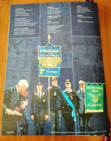 Calendario Storico Arma Dei Carabinieri 2026 Con Busta E Cordoncino - Nuovo - Foto 3