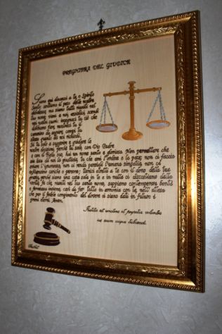 QUADRO PREGHIERA DEL GIUDICE