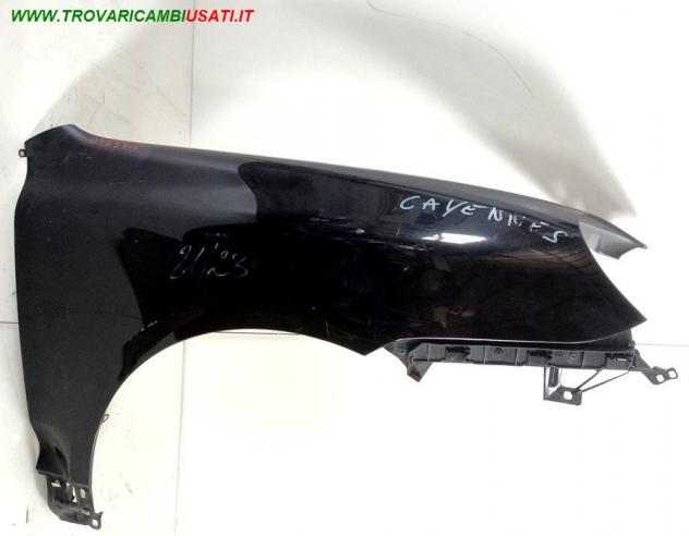 PARAFANGO ANT.S. NERO MET. 999-U1308609 Carrozzeria  Lamierati esterni  Fiancate  Parafango ant. PORSCHE - CAYENNE - 01-01-2003 - 01-02-2007