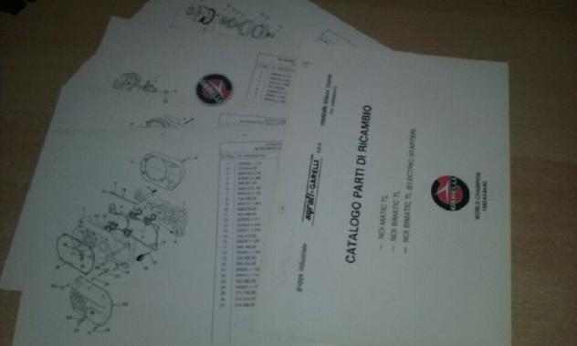 Catalogo ricambi Garelli NOI Matic Bimatic E.S. TL GR