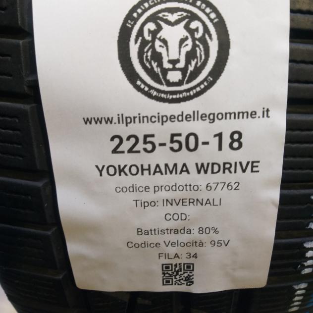 4 GOMME 225 50 18 YOKOHAMA A67762 - Foto 2