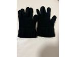 Set 2 Paia di Guanti in Maglia - Nero Unisex
