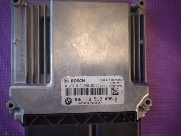 CENTRALINA MOTORE ENGINE ECU BMW SERIE 1 E87 E82 120D SPORT 2.0 CODE: 0281017550