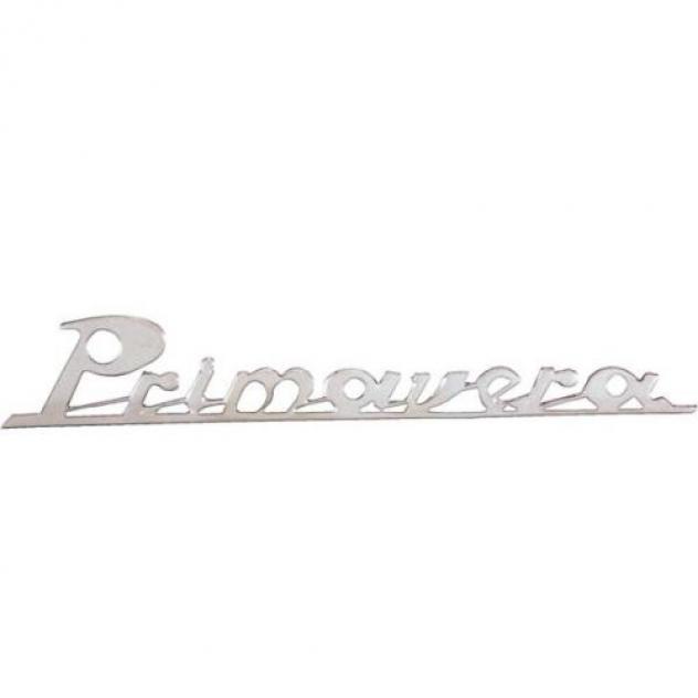 Targhetta posteriore Vespa Primavera