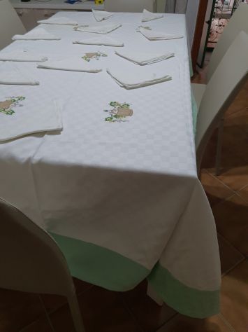 Tovaglia per 12 coperti - Foto 2