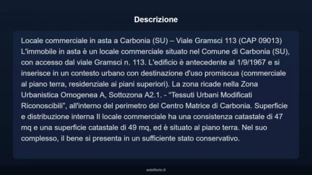Immobile in asta di 49 m² in vendita a Carbonia - Foto 9