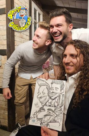 Caricaturista per matrimoni ed eventi. Caricature dal vivo in 3 minuti - Foto 3