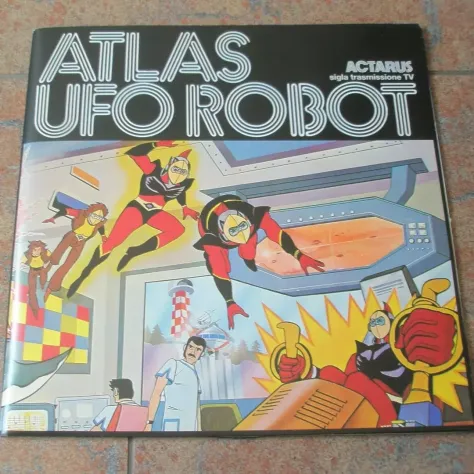 ATLAS UFO ROBOT - LP 2025 - Ice trasp. - Numerato - SOLO CONSEGNE