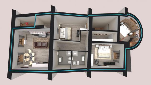 Appartamento in vendita a Colle di Val d'Elsa 125 mq Rif: 1417663 - Foto 6