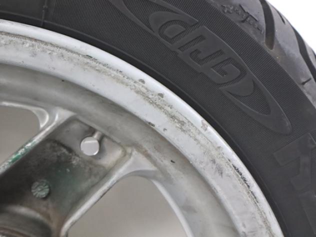 MALAGUTI F15 FIREFOX 50 11004508 CERCHIO RUOTA POSTERIORE 12X3.50 REAR WHEEL CON GRAFFI - Foto 8