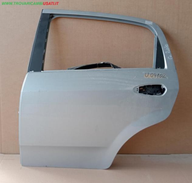 PORTA POST. S. GRIGIO ARGENTO MET. FIAT PUNTO Evo Carrozzeria Lamierati esterni Porte Porta post. sx. FIAT - GRANDE PUNTO - 01-09-2005 - 01-12-201