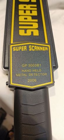 Metal Detector Metal Scanner Alta sensibilità Nuovo ottimo per Sicurezza - Foto 2